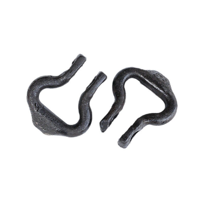 Mining Open-Type Link Ring, Single and Double Hole Connecting Horseshoe Ring for Scraper, Multi-Model Mining Link Ring