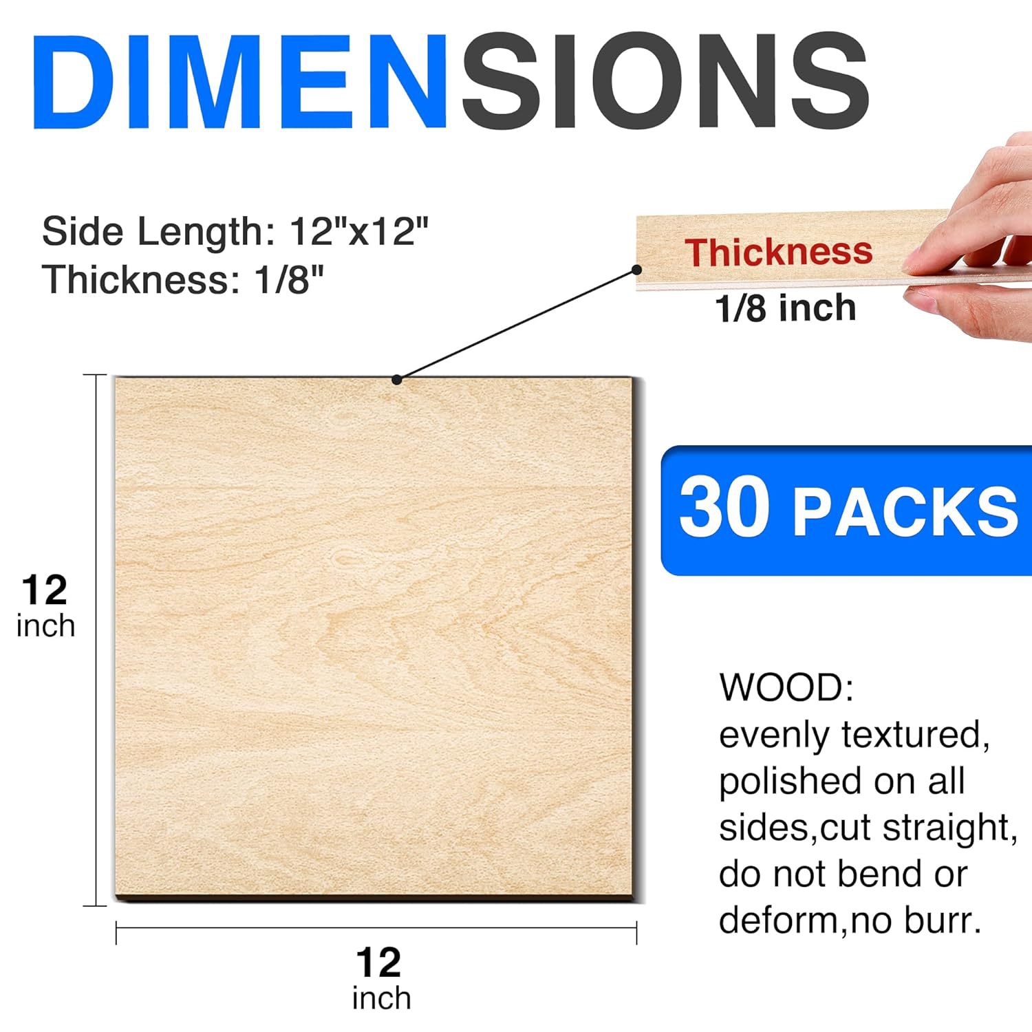 Cross-Border Basswood Board Multi-Layer Board Plywood DIY Handmade Wood Board Wood Chip Thin Wood Chip Building Model Material Customization