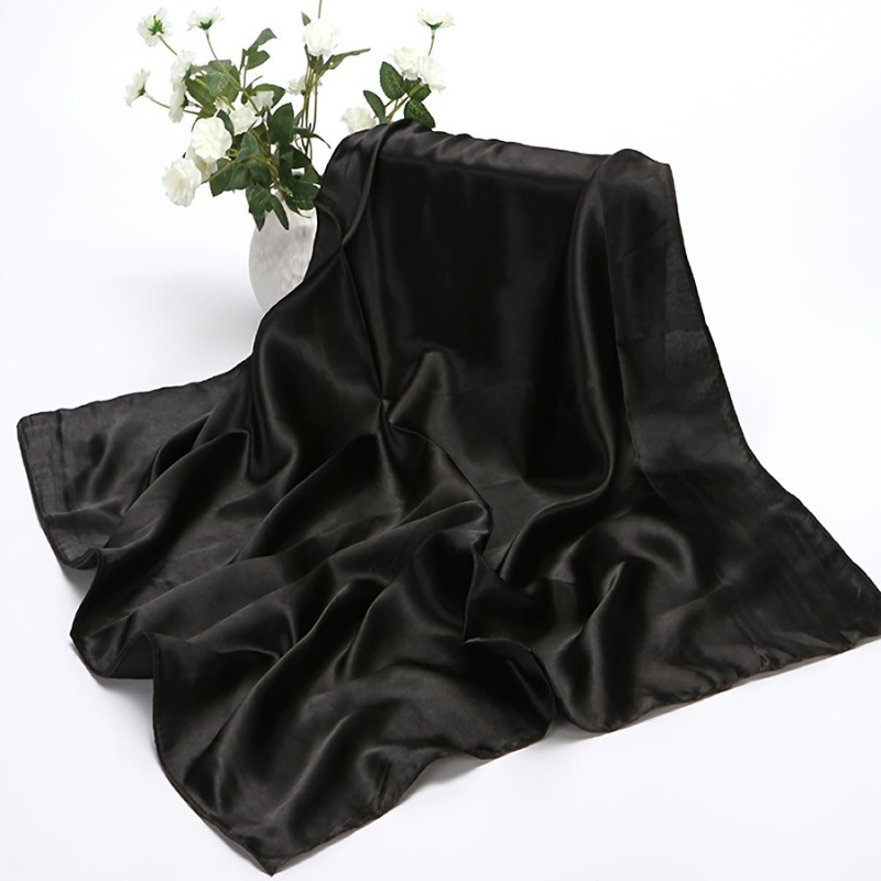 2026 New Cross-Border Dropshipping Cross-Border Polyester Square Scarf Cross-Border Dropshipping