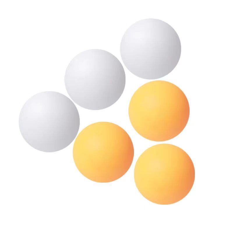 Blank ABS table tennis table tennis high elasticity professional competition training special durable yellow white without label