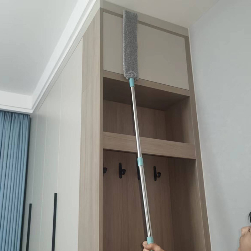 Dust duster retractable bed bottom cabinet seam cleaning dust cleaning duster dust collector household extension seam