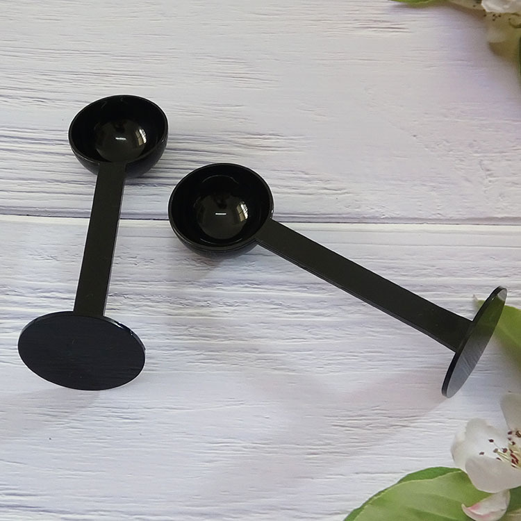 Coffee Bean Spoon Two-in-one Press Coffee Measuring Spoon Milk Tea Coffee Shop Appliance Fruit Powder Measuring Spoon Dual-purpose Pressing Powder Spoon