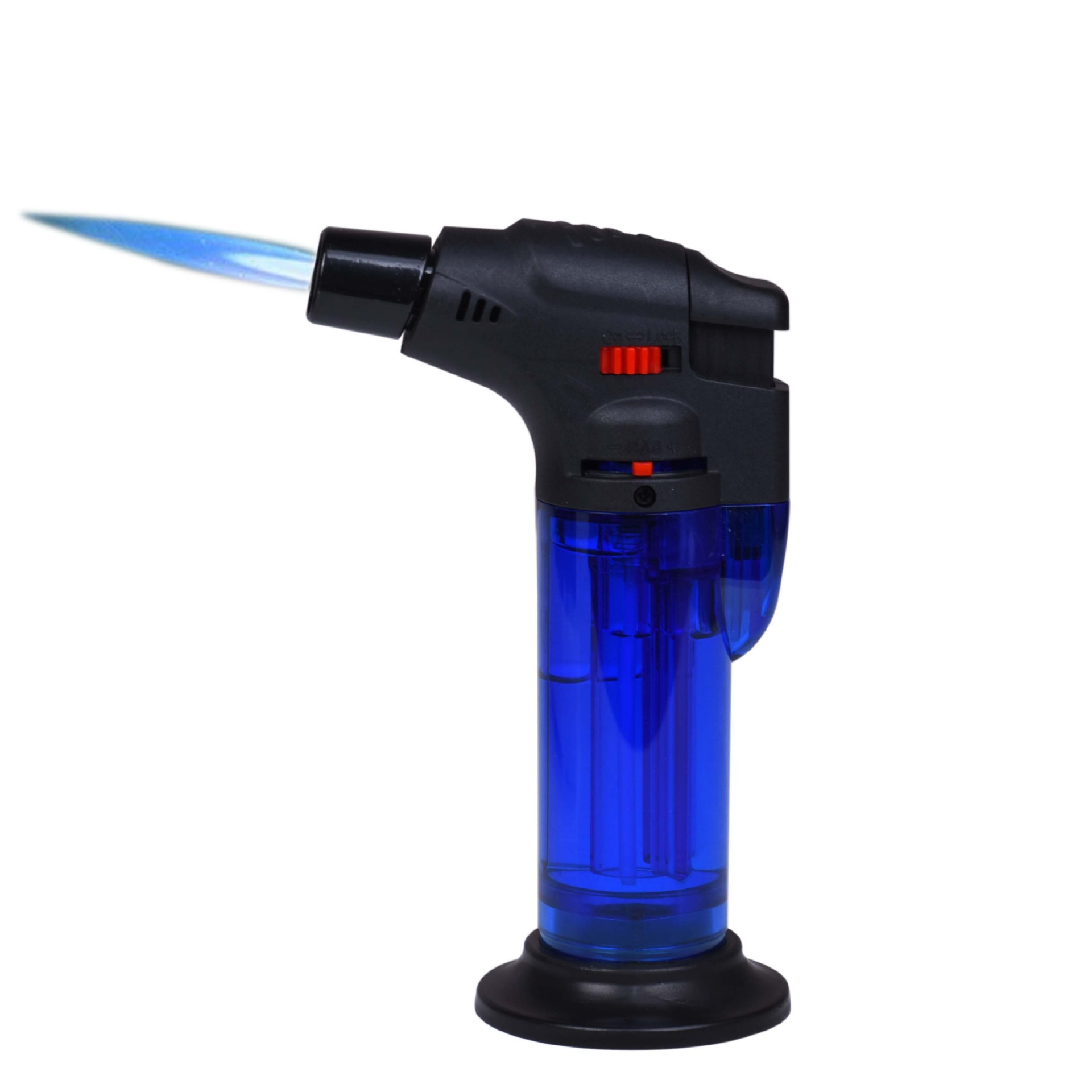 Creative Gas Lighter, Windproof, Straight-Through Blue Flame Igniter, Small Welding Gun, Moxibustion Special Lighter Wholesale