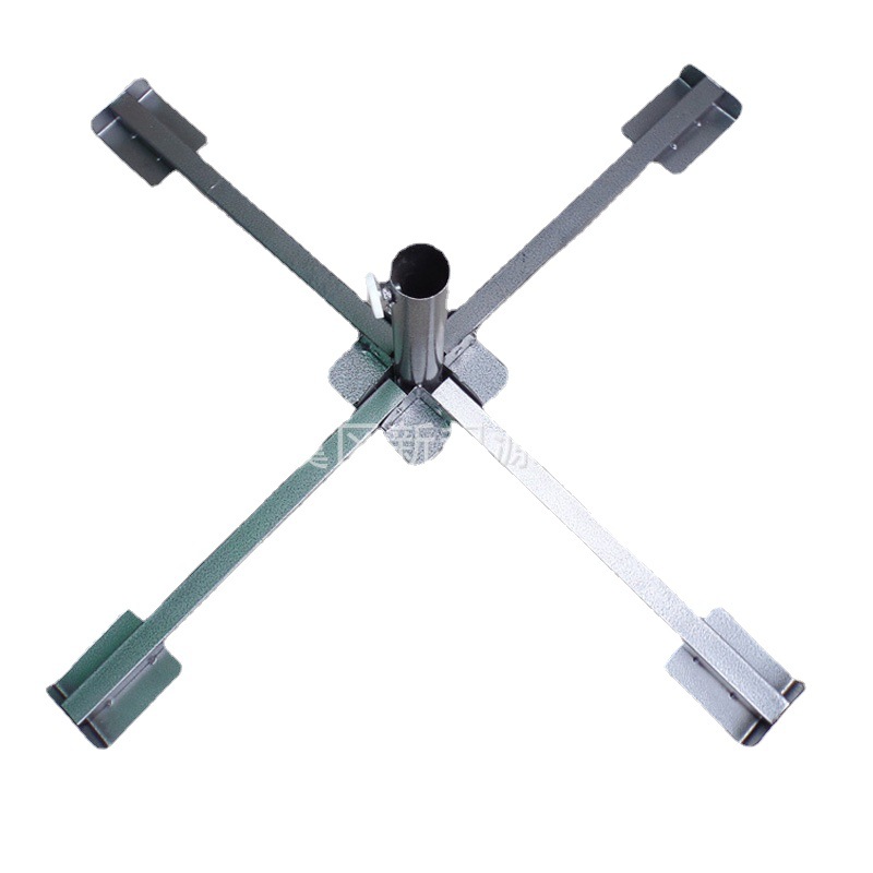 Outdoor Parasol Large Umbrella Stall Umbrella Cross Umbrella Holder Water Bag Sun Umbrella Advertising Umbrella Metal Three Legs Base