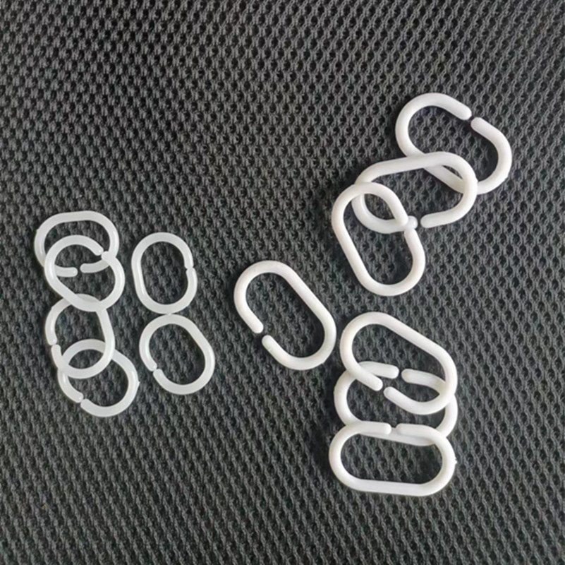 Крючки для душевых штор, пластиковые аксессуары для штор