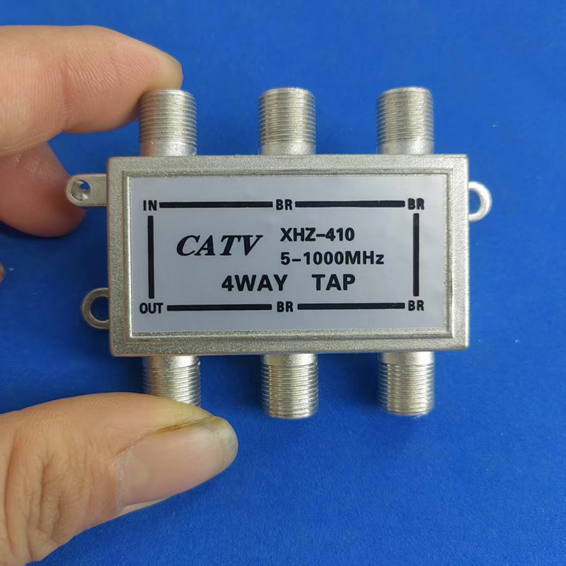 Direct Supply and Free Shipping 03 Type 4 Brancher Cable Tv Signal Branch Distributor One to Four 410