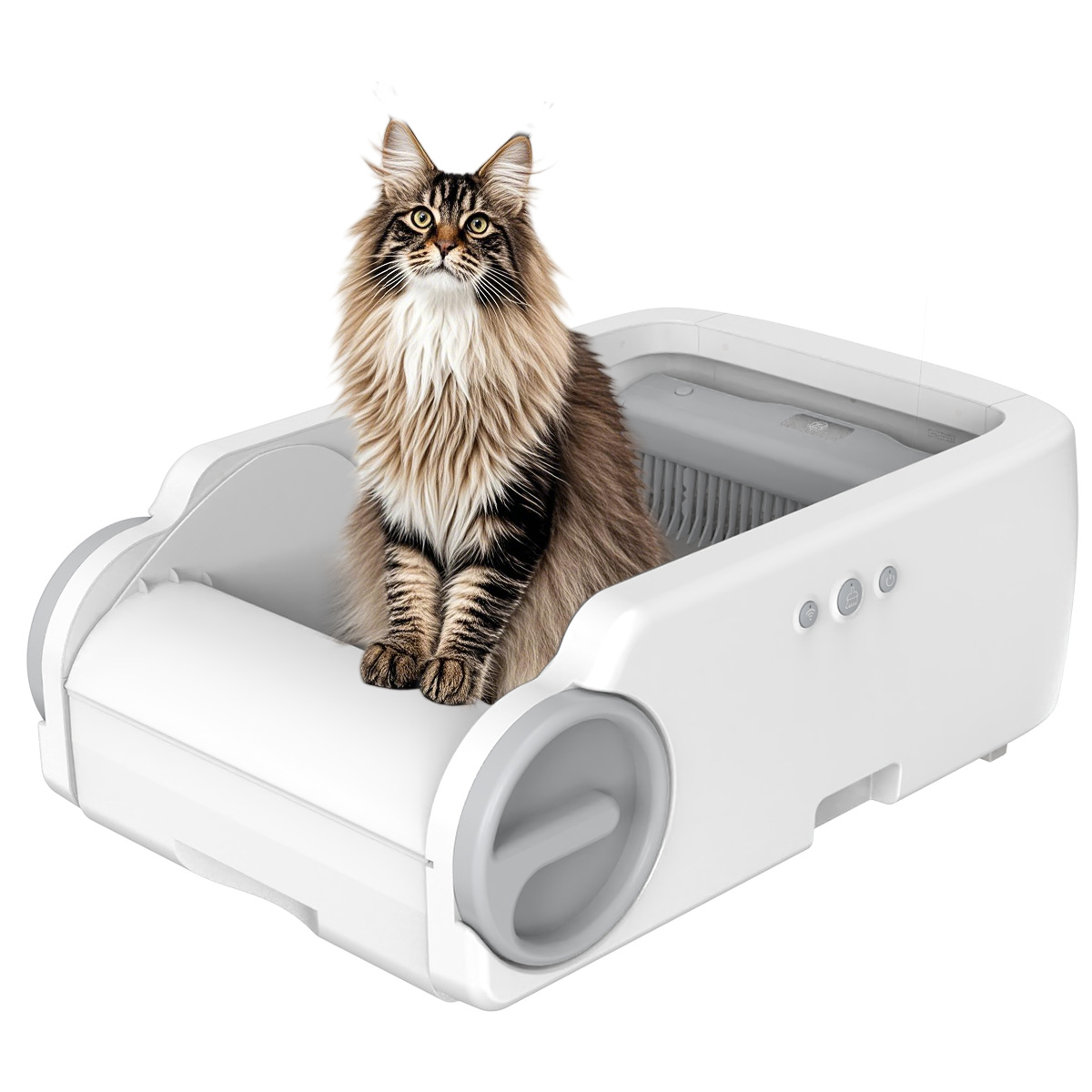 Автоматическая лопата для отходов, умный кошачий туалет с WiFi управлением