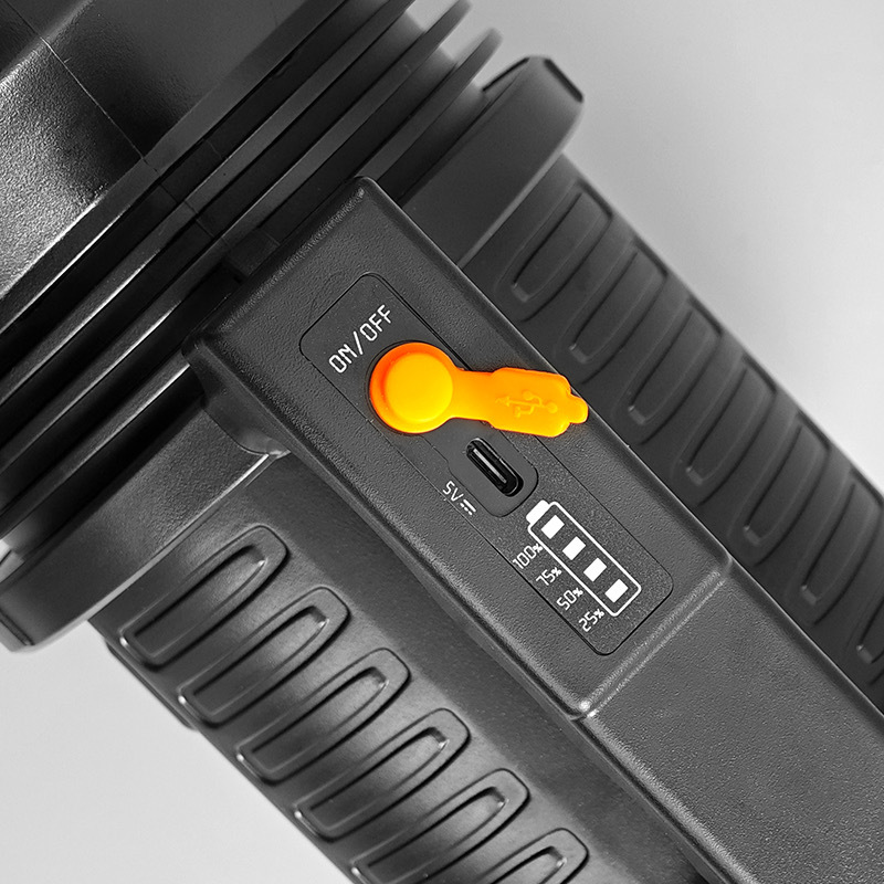 Tiger Xin Tgx999P Rechargeable Patrol Satchel Lamp Strong Light Led Ultra-Bright Long-Range Outdoor Searchlight Manufacturer Wholesale