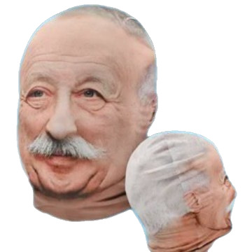 Cross-Border Series Double-Sided Printing Spoof Hood Mesh Mask Funny Internet Celebrity Expression Pack Full Face Mask Hood