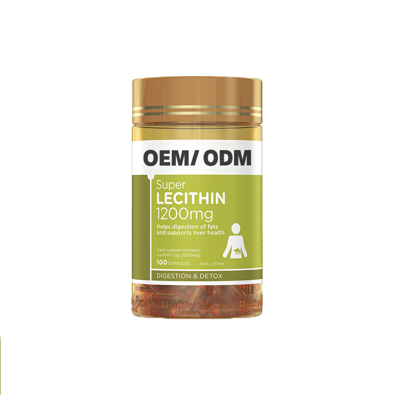 Australian Imported Cross-Border E-Commerce Processed Soy Lecithin Hc Middle-Aged and Elderly Adults Cardiovascular and Cerebrovascular Fish Oil Soft Capsules