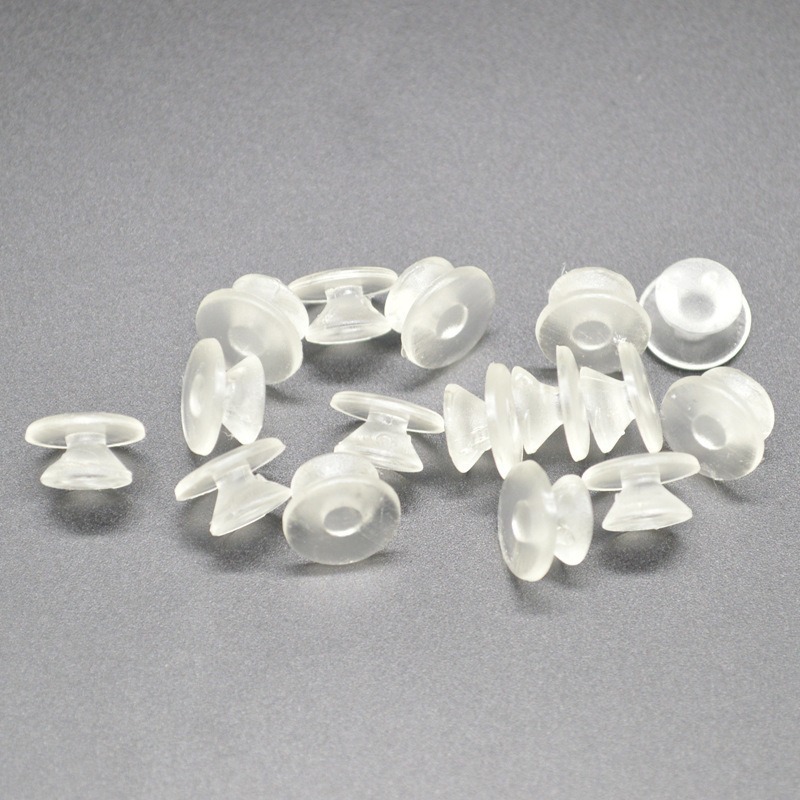 Transparent tapered bottom buckle hole shoes diy accessories shoes flower buckle garden slippers hole accessories I-buckle