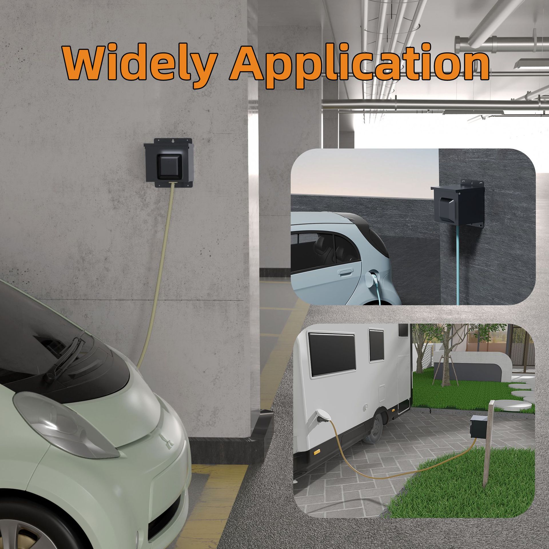 POP-1 cross-border e-commerce hot sale RV distribution box American RV distribution box Outdoor RV distribution cabinet