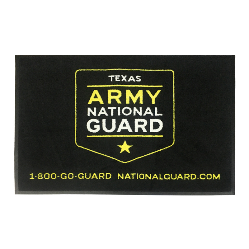 Jiecheng Printed Nylon Carpet Commercial Carpet Custom Logo Hotel Welcome Advertising Floor Mat Custom Machine Washable