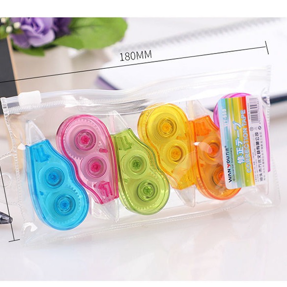 Wanyou Correction Tape High-Value Large-Capacity Mini Cute Correction Tape Korean Junior High School and Primary School Student Correction Tape Wholesale
