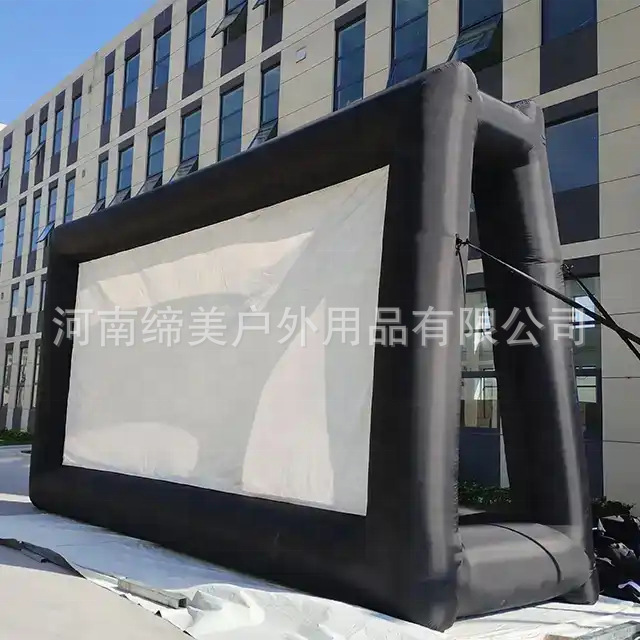 Outdoor Indoor Large Inflatable Projection Screen Entertainment Activities Customizable Inflatable Projection Screen Manufacturer Hot Sale