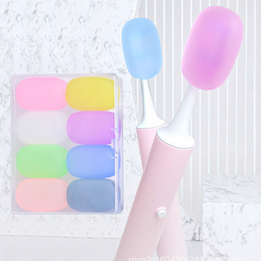 Набор зубной щетки из пищевого силикона, защитный чехол для электрической зубной щетки