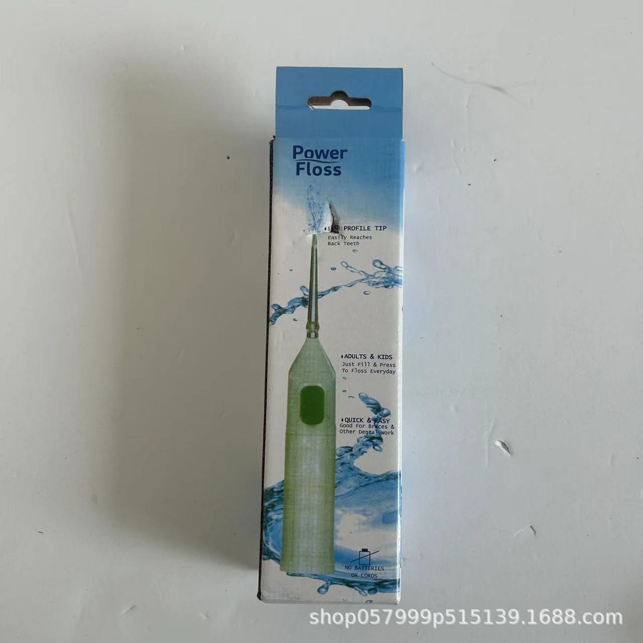 Manual Dental Rinser Household Portable Tooth Cleaning Water Floss Correction Orthodontic Tooth Hole Seam Rinse Cleaner