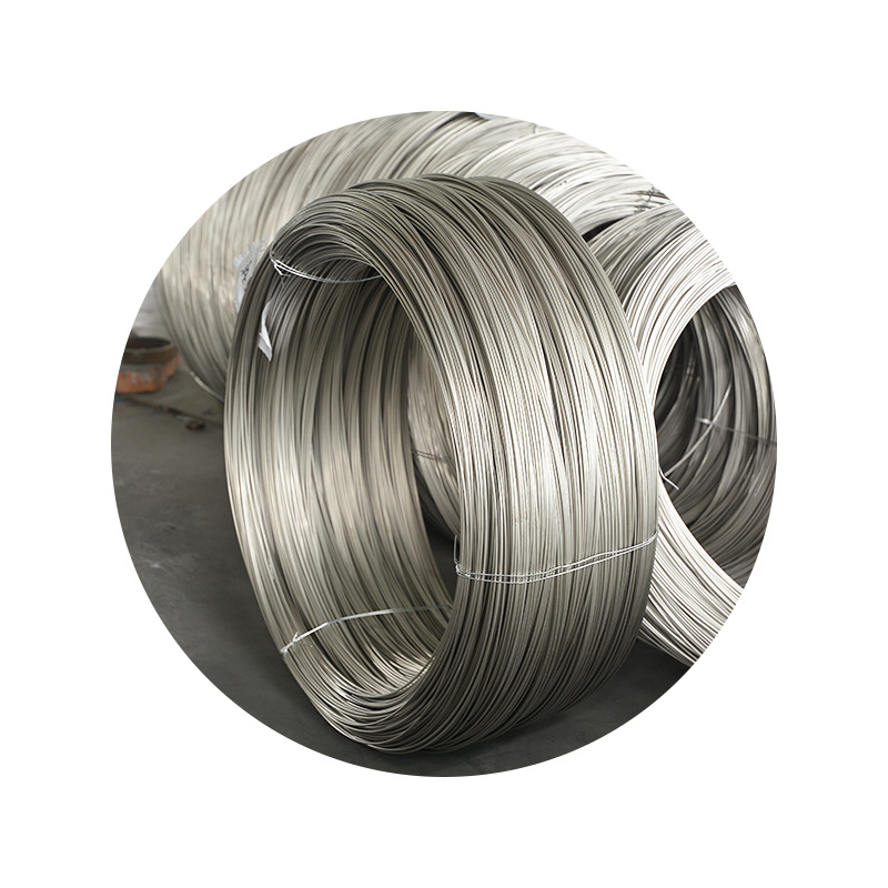 Manufacturers Produce High Elastic Wire Matte Medium Hard Wire 201 304 Stainless Steel Matte Spring Wire