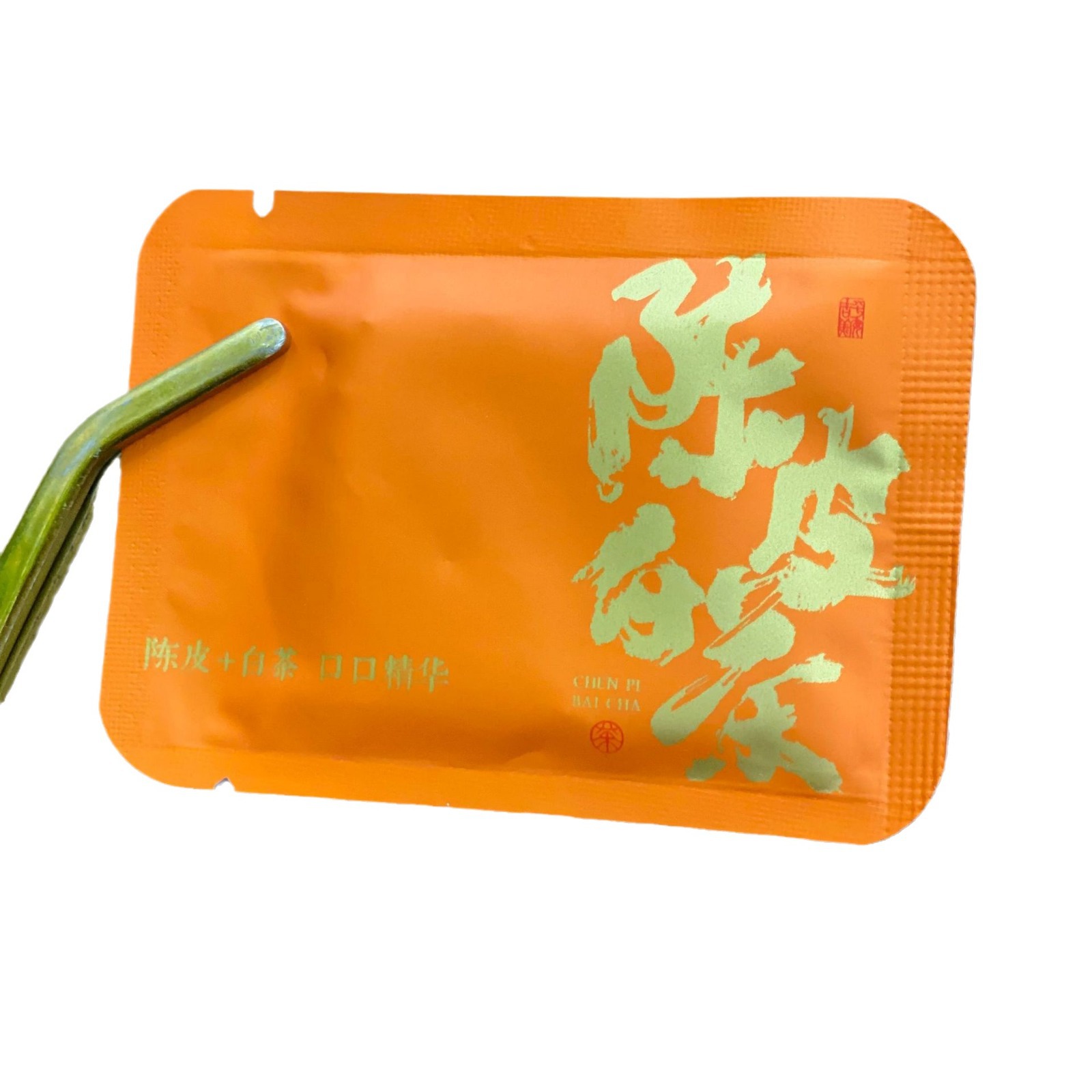 Fuding White Tea Small Square Pieces of White Tea Individually Packaged Xinhui Tangerine Peel Old White Tea Leaves Shoumei Biscuits Individually Packaged