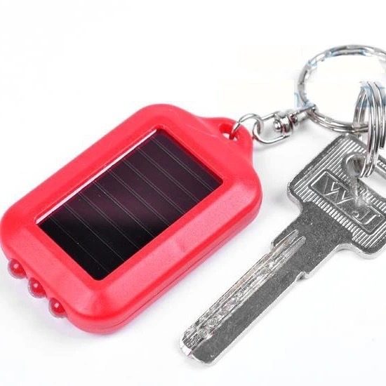 Solar Gifts, Solar Keychain Flashlights, Printed Logo Opening Gifts