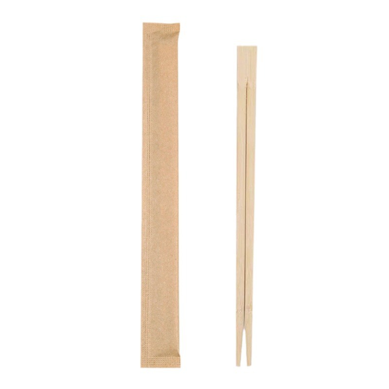 Disposable Chopsticks Hotel Special Carbonized High-end Household Independent Packaging Convenient Bamboo Chopsticks Commercial Tableware Set