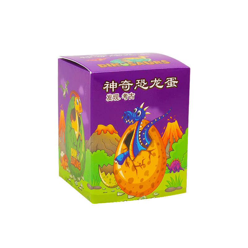 Dinosaur egg fossil children's handmade DIY educational mining toy archaeological dinosaur plaster toy blind box Tyrannosaurus