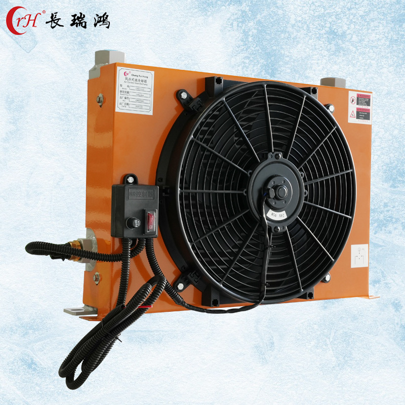 in stock hydraulic oil radiator air cooler AH1012T-CA industrial oil temperature control cooler system