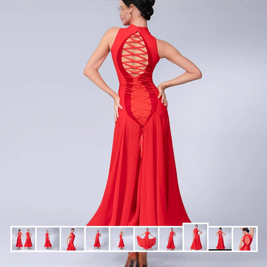 Взрослое платье для современного танца Yilin Feier 2133, костюм для бальных танцев с кристаллическим хлопком, сплошной дизайн