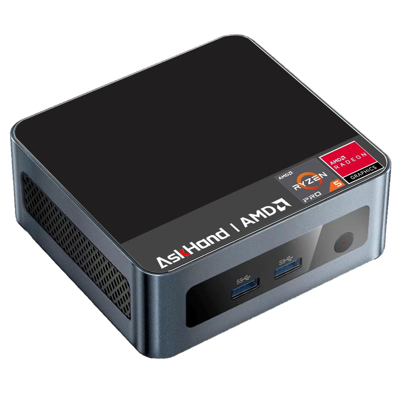 Мини-хост Amd Ryzen5-5600H, портативный мини ПК для офиса, игр, кино, 4K3 экран