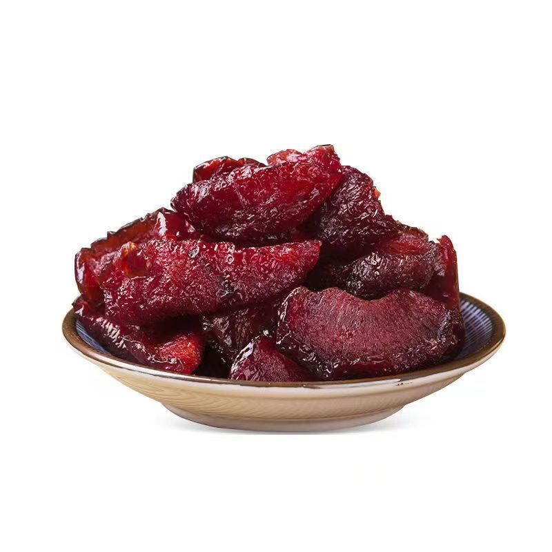 Wholesale Brown Plum Dried Candied Preserved Fruit 500g Black Breen Dried Plum Dried Leisure Sweet and Sour Snacks