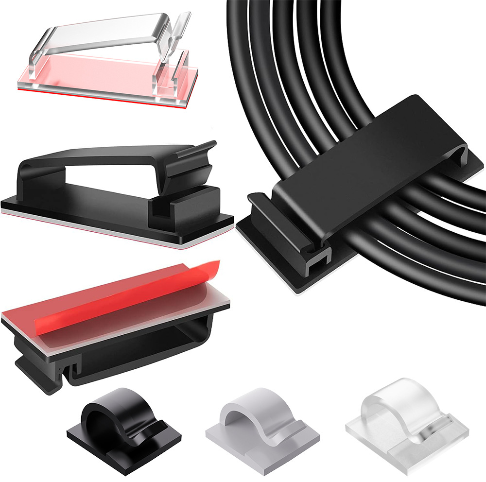 Прямые поставки, фиксатор для хранения кабелей, самоклеящийся