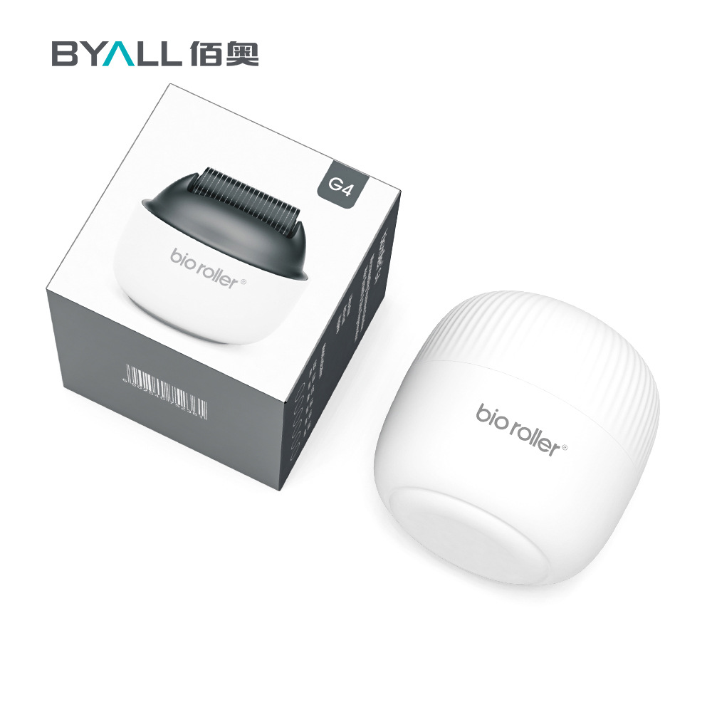 Cross-Border Biorollerg4 Micro-Needle Roller 1200 Needles Home Use Introduction Device Micro-Needle Stamp