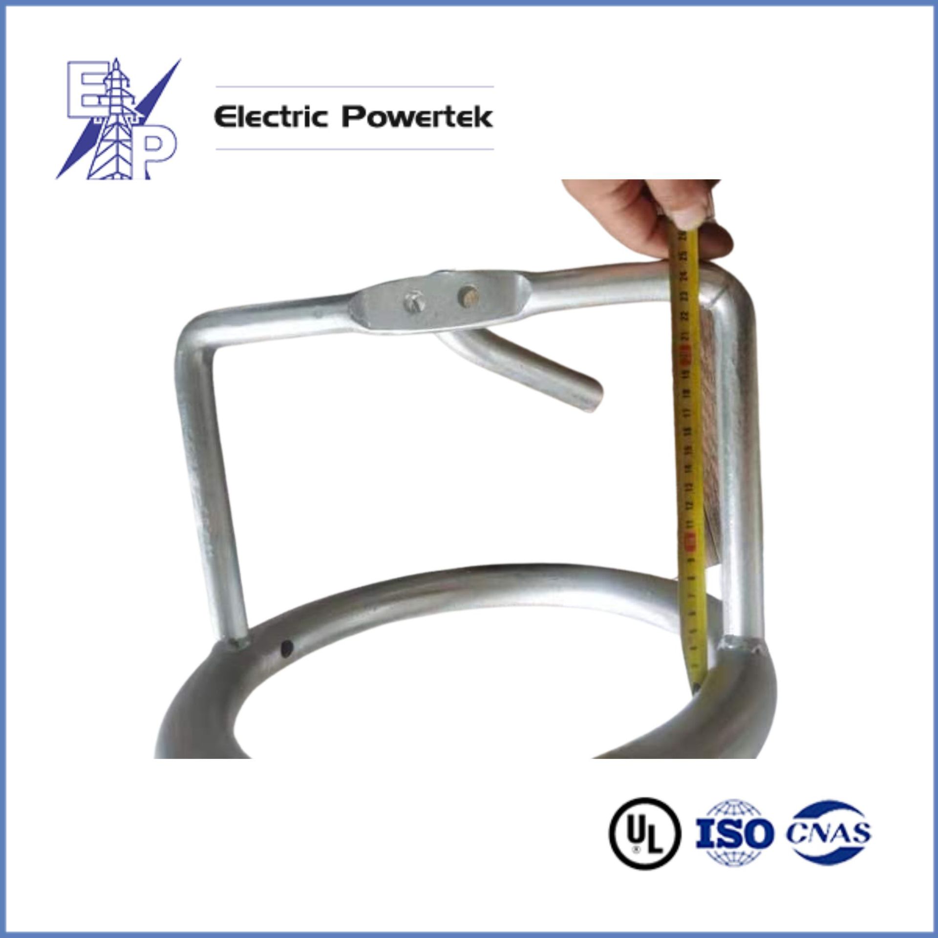 Anti-corona ring for high voltage transmission equipment