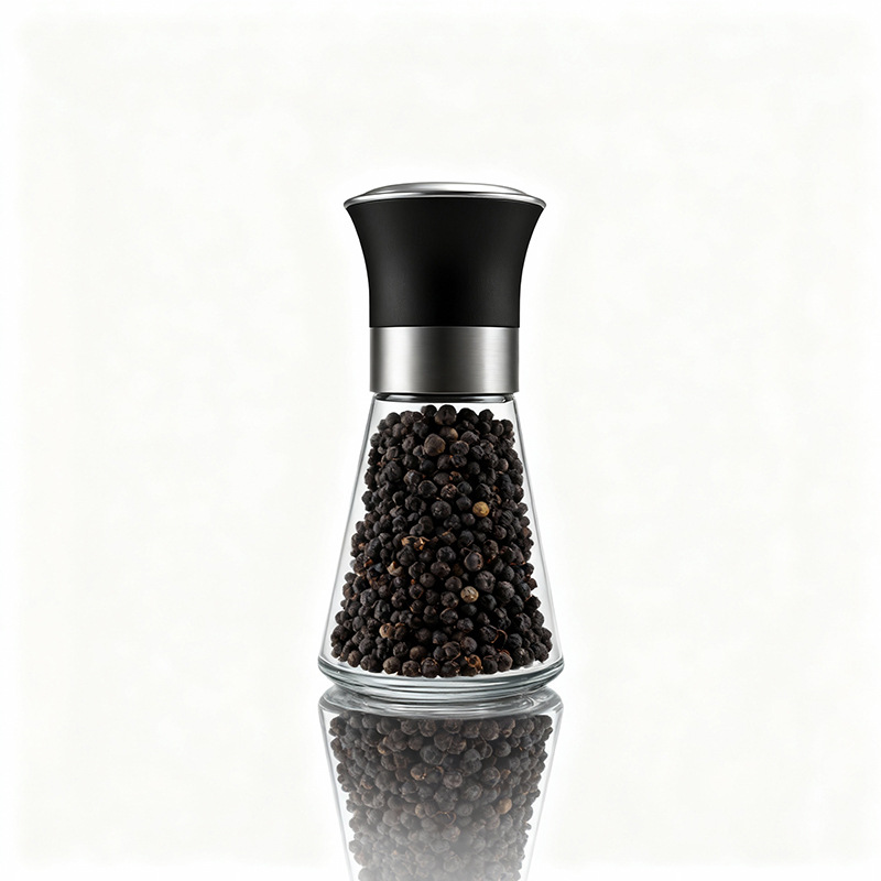 Kitchen Household Manual Grinding Bottle Mini Small Conical Black Pepper Grinder Sea Salt Grinding Pepper Seasoning