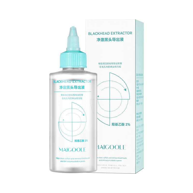 Mei Dailin Jingche Blackhead Lead-out Liquid Moisturizing Gentle Blackhead Deteriorating Solution for Convergent Pore Cleansing Pore Blackhead Lead-out Liquid