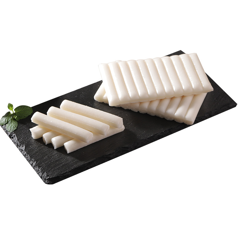 Water-Cooked Hot Pot Rice Cake Strips Korean Spicy Fried Rice Cake Ingredients Wholesale Free Shipping Chili Glutinous Rice Cheese