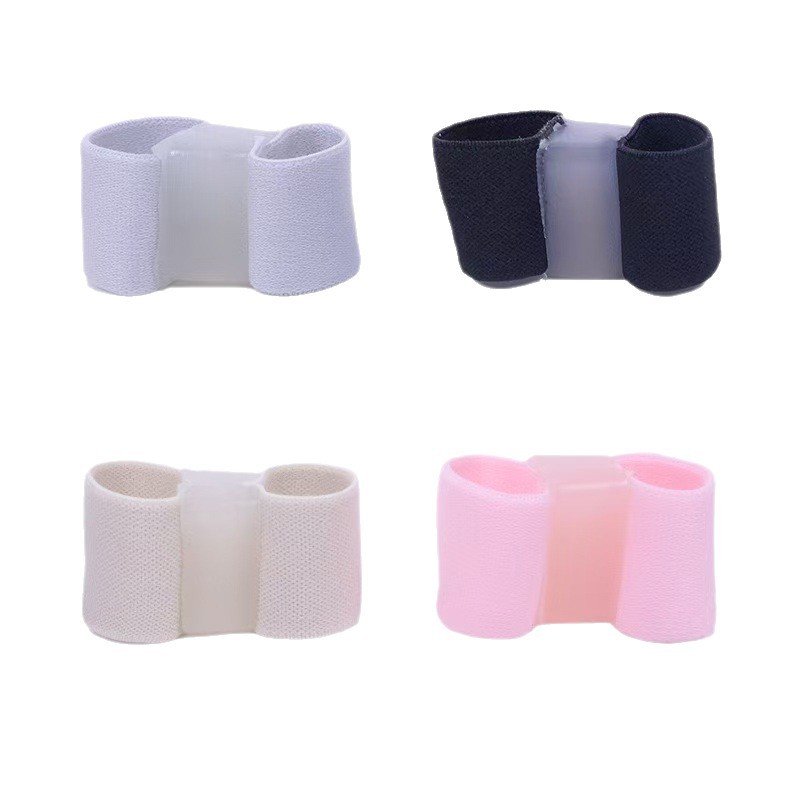 Cross-Border Toe Separator Thumb Valgus Big Foot Bone Overlapping Toe Separator Men's and Women's Double Hole Toe Orthosis