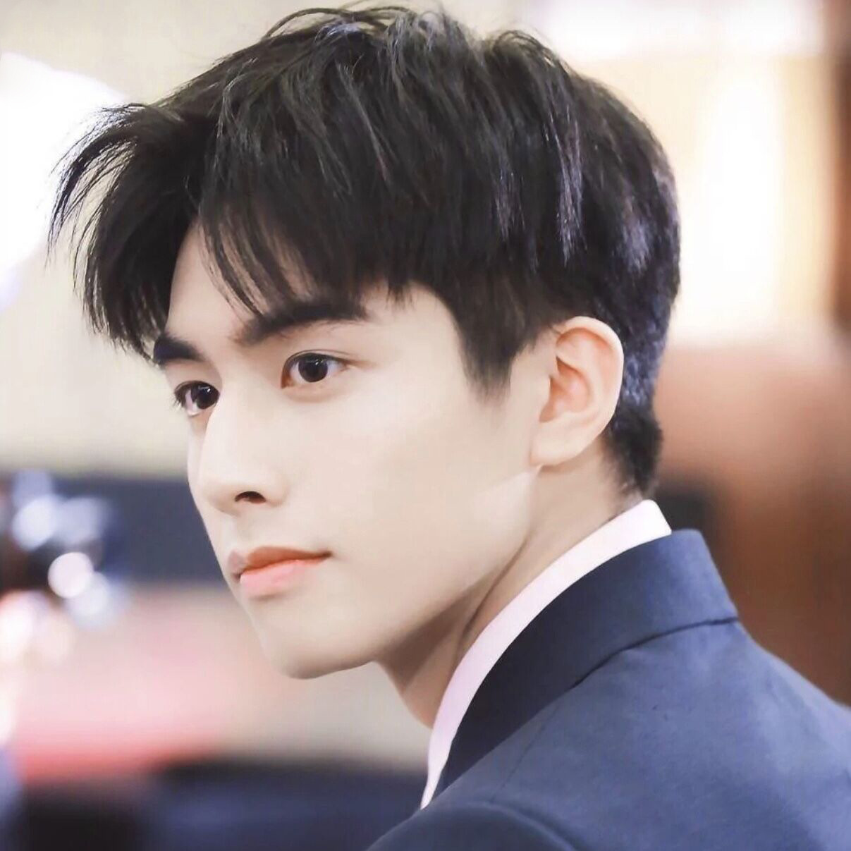 in stock net red wig with bangs and short hair naturally fluffy Korean men's wig factory supply a generation of hair