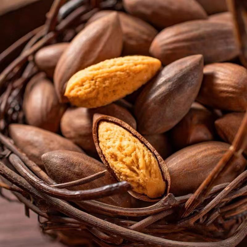 New Crop of Torreya Seeds 2025 Zhuji Specialty Zhejiang Torreya Nuts Dried Fruit Snacks New Year Snacks Wholesale and Delivery