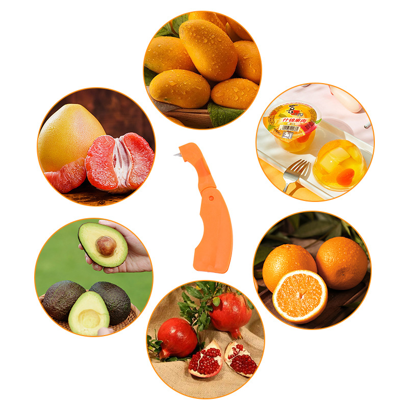 Orange opener peeling orange artifact ring orange peeler peeling orange mango peeler navel orange pomegranate fruit opener