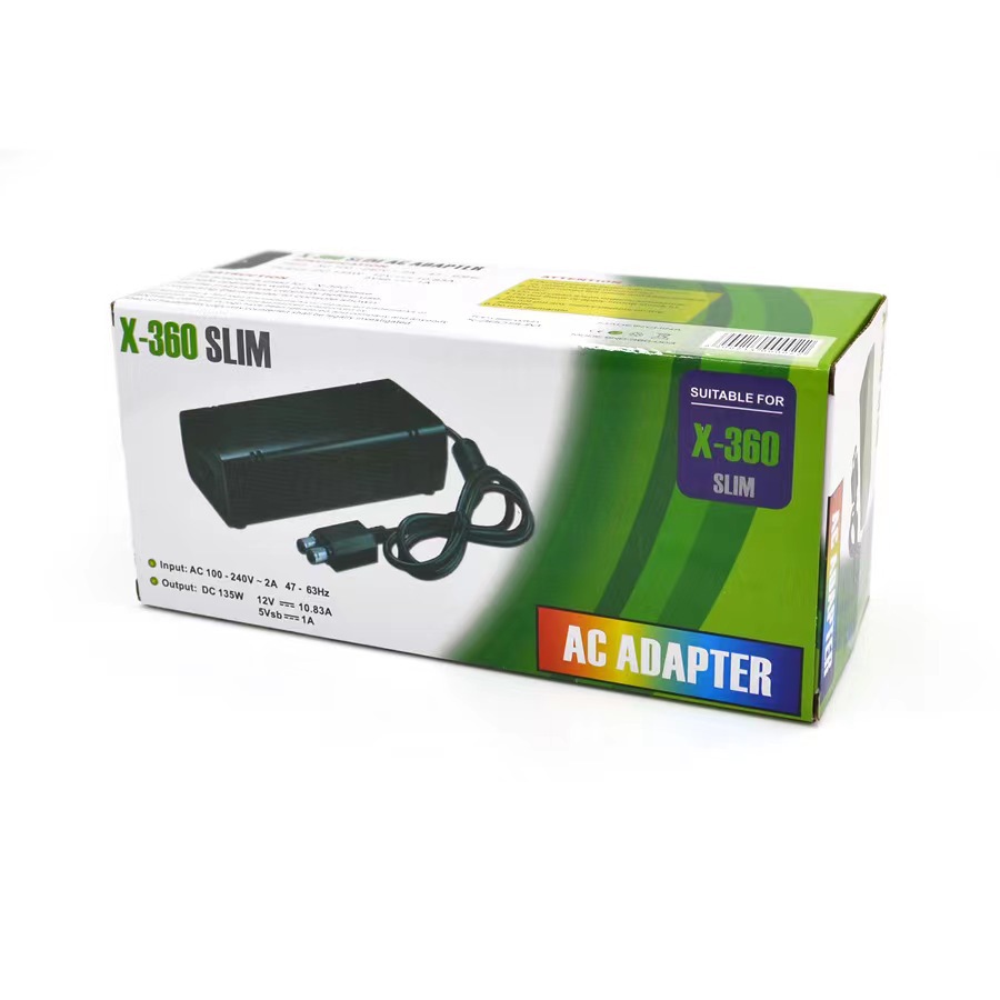 Xbox 360Slim game console power adapter manufacturers in stock wholesale Xbox360 book machine