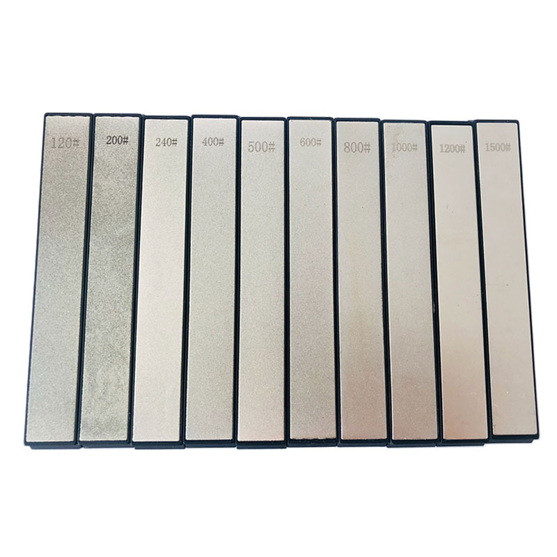 Cross-border Diamond Grinding Stone Fixed Angle Grinding Stone Grinding Strip Electroplated Emery Grinding Strip Kitchen Special Grinding Stone