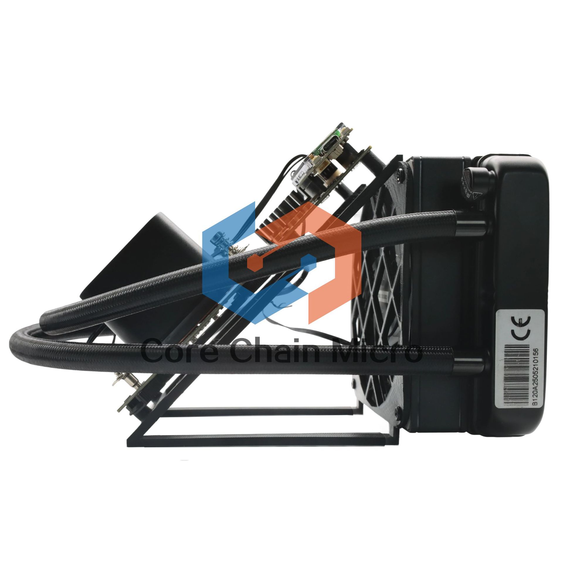 Nerdqaxe++ Hydro 4.8t Hash 4Xbm1370 Asic Chip Silent Btc Bch Lottery Machine