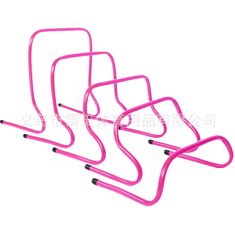 Football Training Hurdle Frame Basketball Taekwondo Training Hurdle Children's Small Hurdle Jumping Frame Sensitive Hurdle Curved Hurdle Jumping