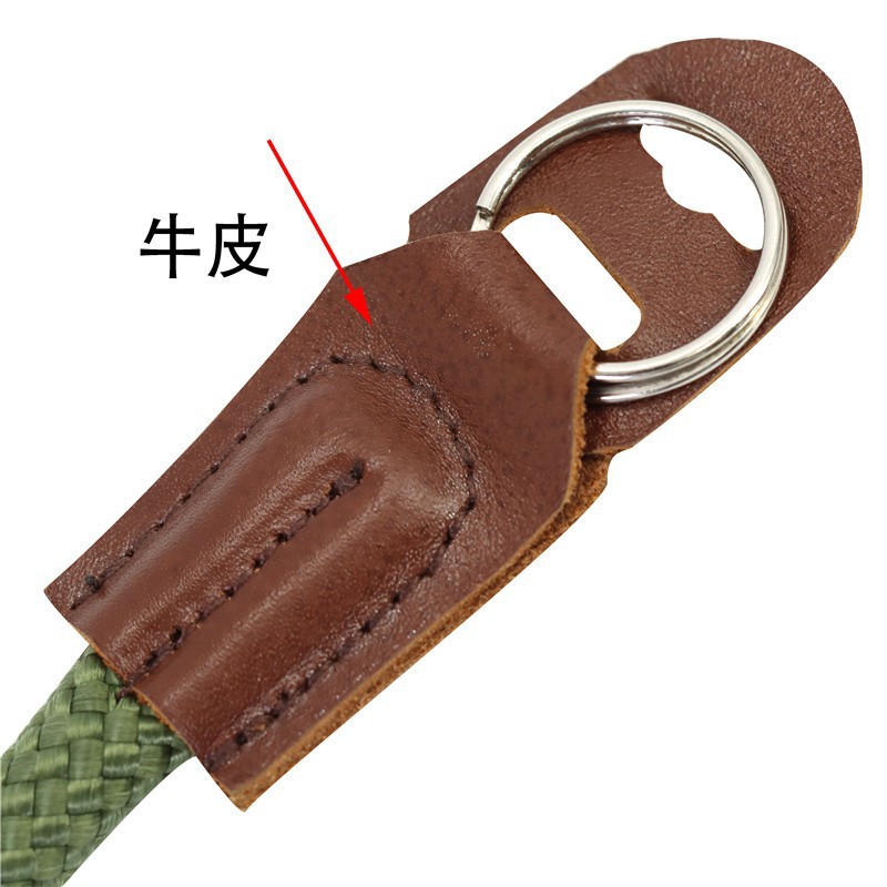 Photographer Nylon Camera Strap Climber Rope Hanging Neck Wrapping Hand Convenient Micro Single Camera Strap Leica Round Hole Camera Strap