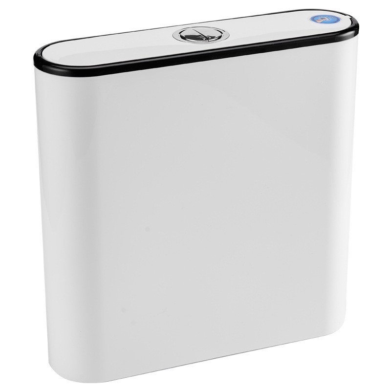 Household Toilet Tank Bathroom Squat Toilet Water Tank Energy-Saving Impact Wall Toilet Flush Tank Bathroom Storage Shelf