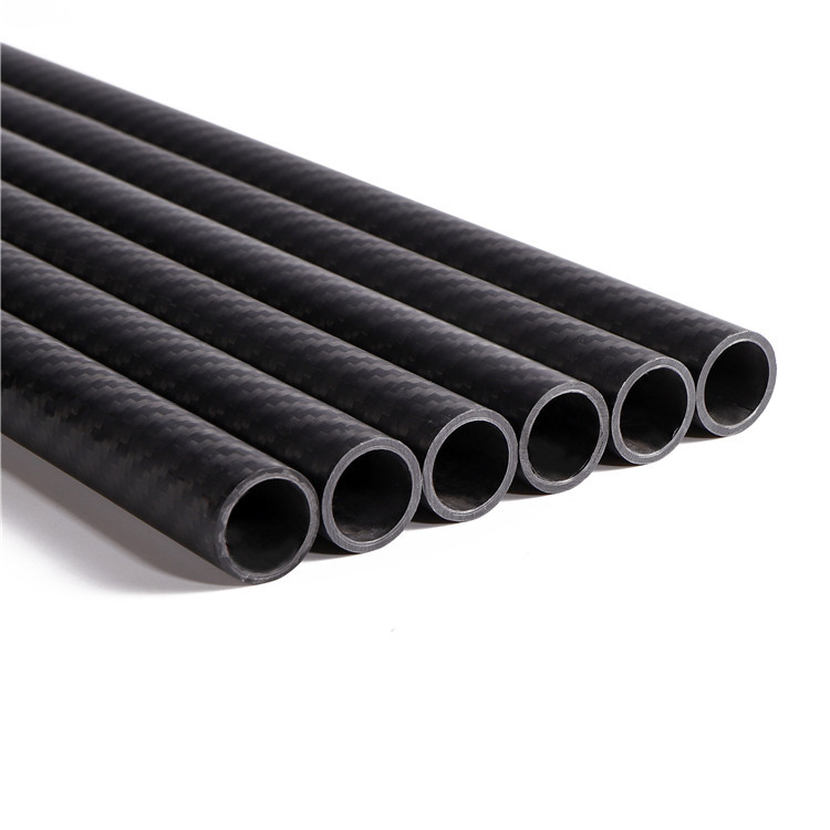 Carbon Fiber Round Tube, Multi-Specification High-Strength 3K Carbon Fiber Tube, Carbon Fiber Tube Manufacturer