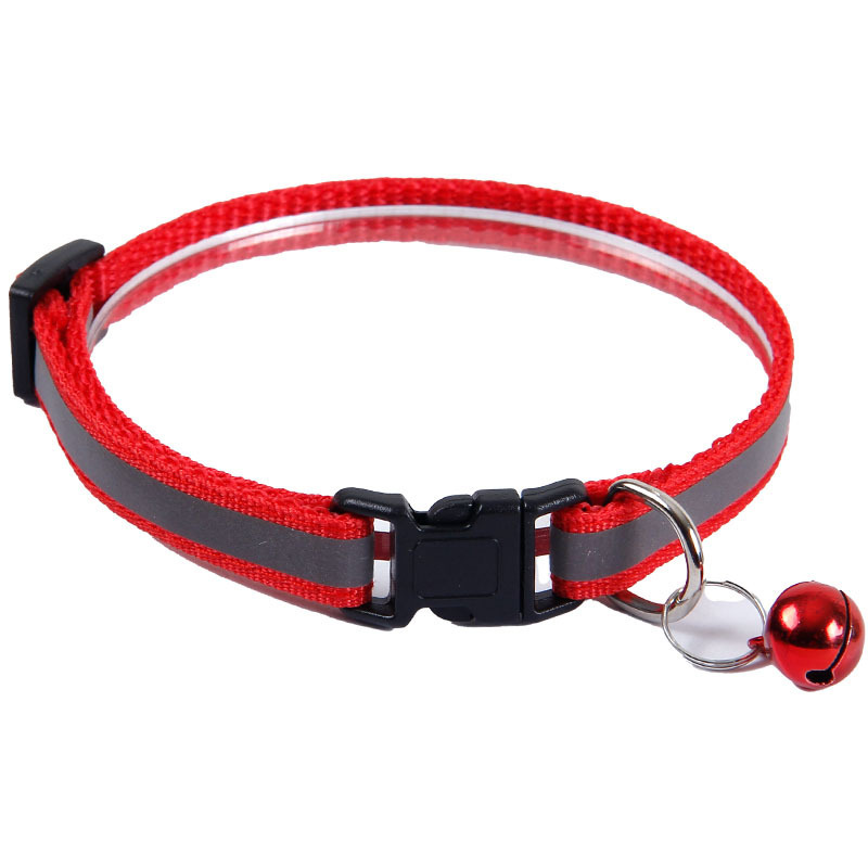Cross-Border Pet Collar Reflective Anti-Lost Puppy and Cat Collar Small and Medium-Sized Pet Supplies Dog Collar Wholesale