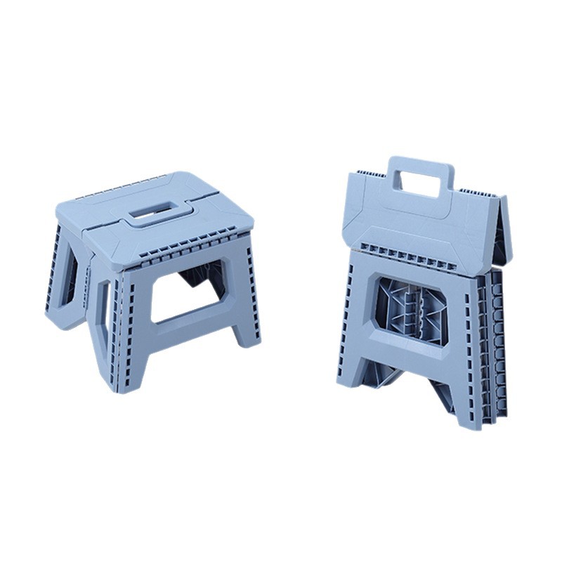 Plastic Folding Small Stool Short Household Thickened Camping Mazar Outdoor Fishing Chair Portable Folding Small Bench
