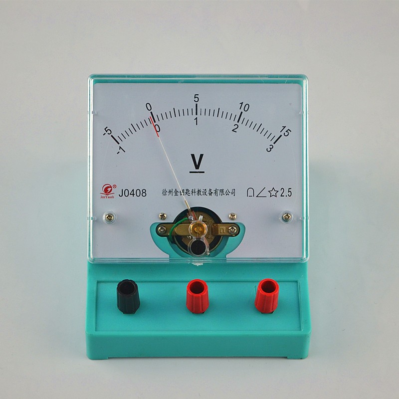 Physical voltmeter physical experiment equipment DC ammeter J0408 student experiment voltmeter